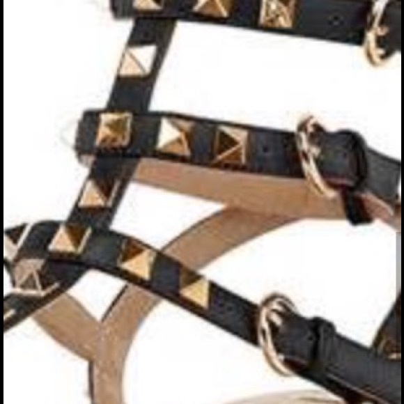 ❣️1 day sale❣️Studded Gladiator jelly flat sandals - Picture 3 of 3