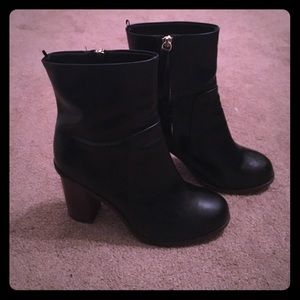 H&M Black Booties Size 7