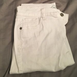 Old Navy white rockstar jeans