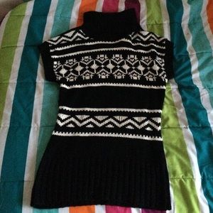Warm sweater dress