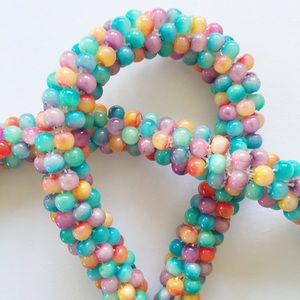 Necklace: Multicolor Bubbles