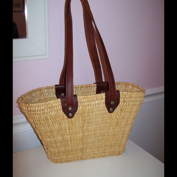 Woven Straw Bag