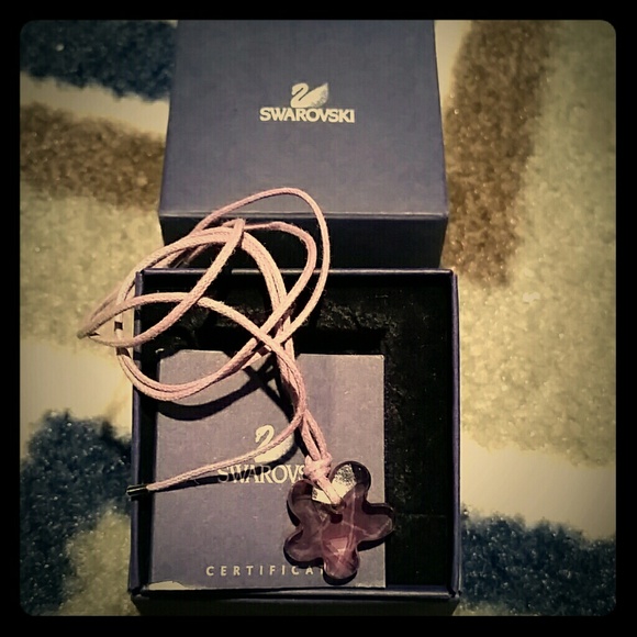 Lilac Swarovski Mini Jasmine Pendant Necklace