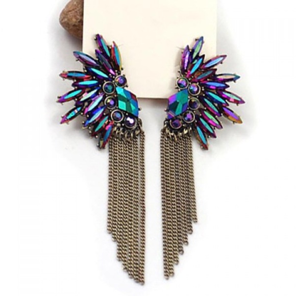 Fringe Earrings - Picture 2 of 2