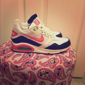 Pink and Green Nike Air Max