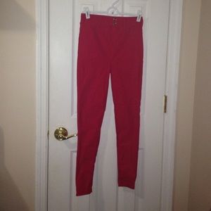 Red Jeggings