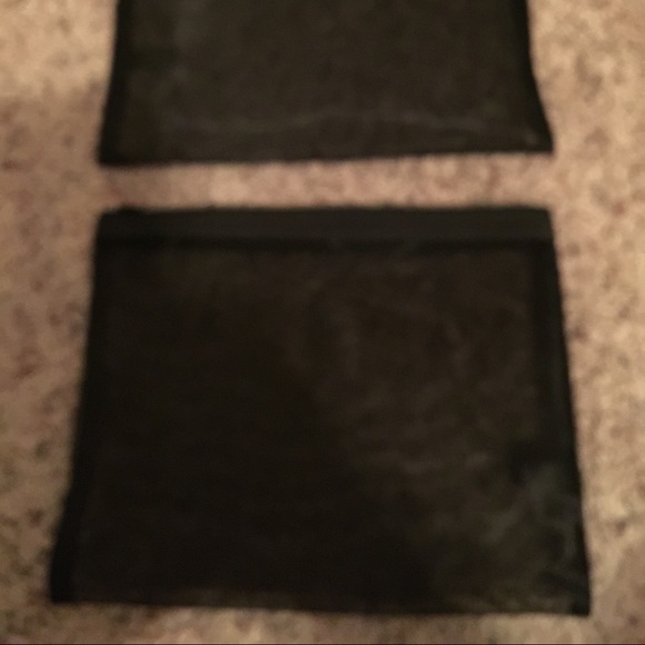 Mesh makeup bag