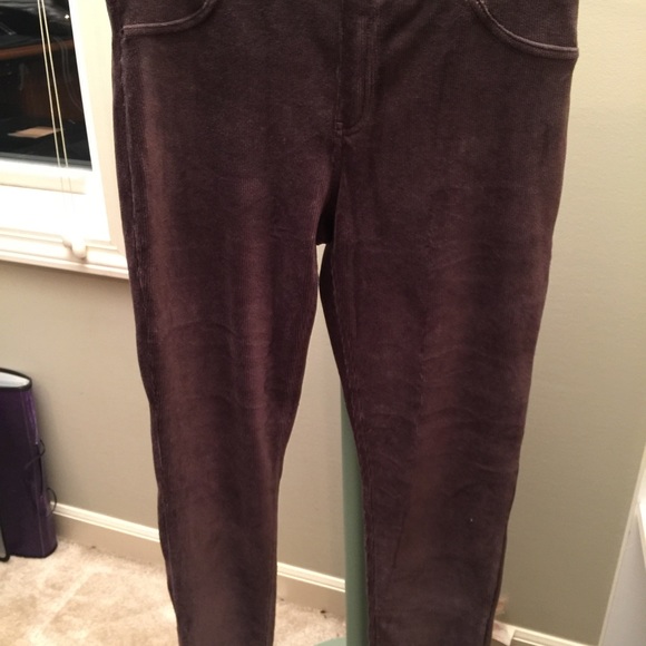Hue corduroy jeans leggings -Size M