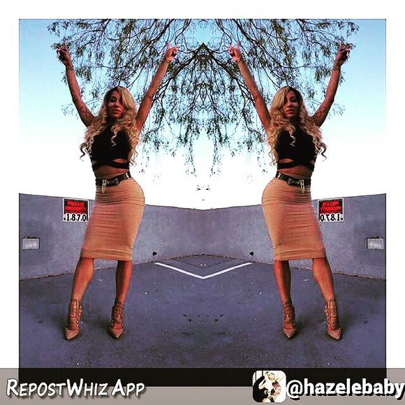 Kim midi skirt