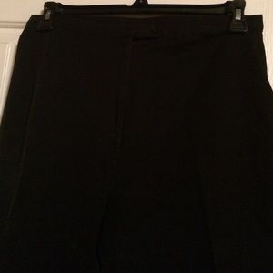 Front zip slacks-stretch