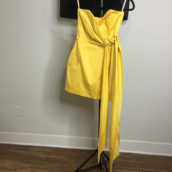 French connection Yellow dress