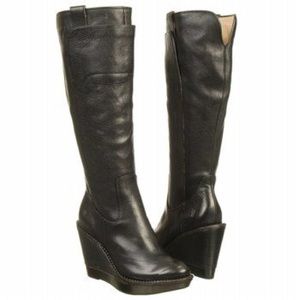 Frye Paige wedge boots