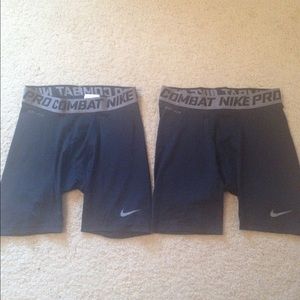 Men's Nike Pro compression shorts