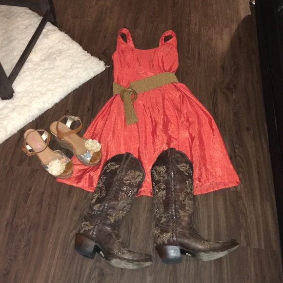 💝SALE💝Bright orange NWT bright orange dress - Picture 1 of 3