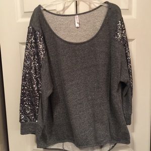 Sequin shirt