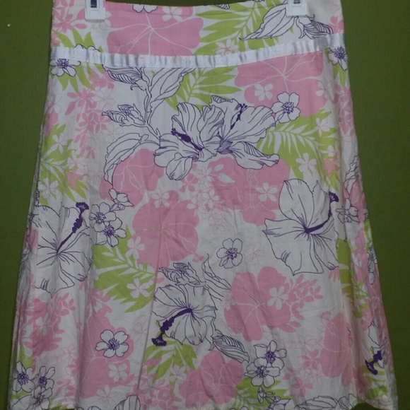 Floral skirt