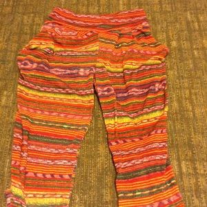 Cute Colorful  Loose Leggings w/ Pockets