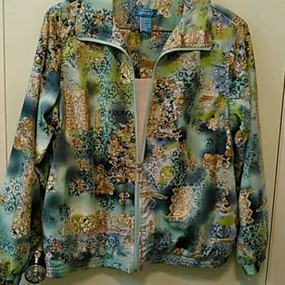 Poly and cotton womans spring jacket - Picture 1 of 3