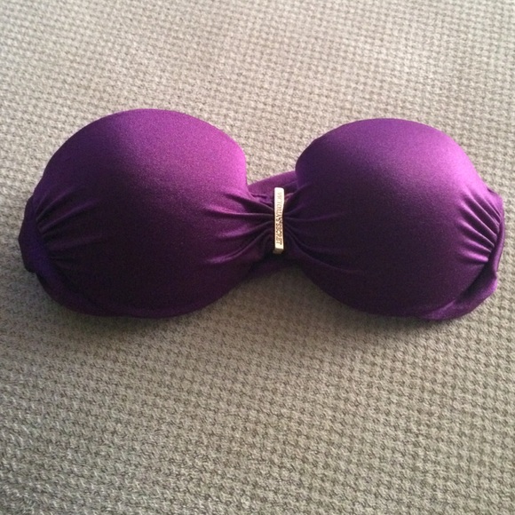 Purple Victoria's Secret bikini top 32A