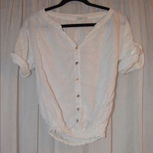 White linen shirt / Bought in France