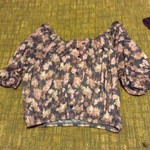 Floral Belly Shirt