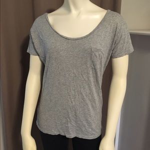 AE Grey Pocket Tee