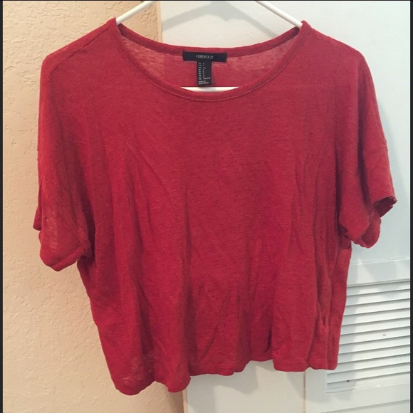 Orange shirt