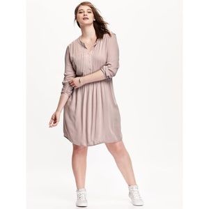 NWT // Flowy Pin Tuck Swing Dress