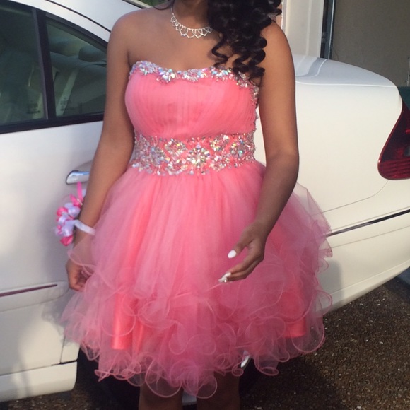 prom dress, worn once. - Picture 2 of 2