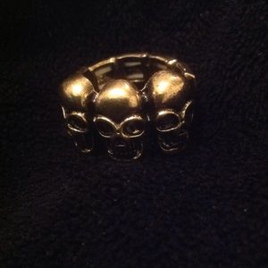 Urban outfitters skull ring