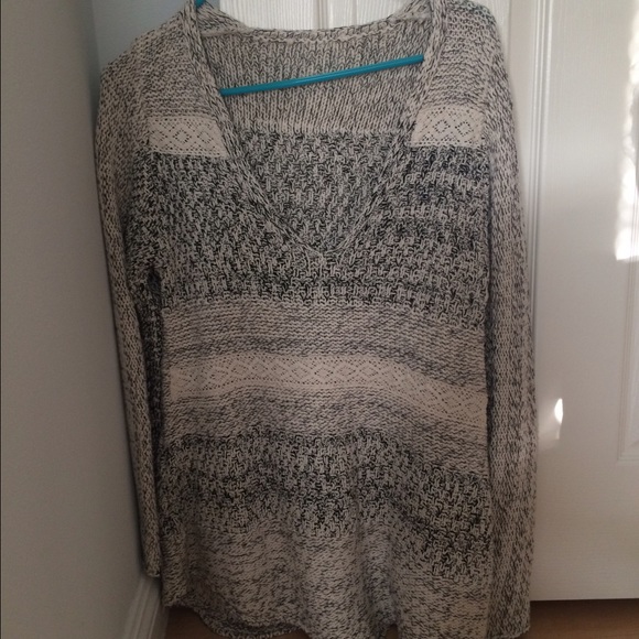 Zara Low Neck Sweater Dress/Long Sweater