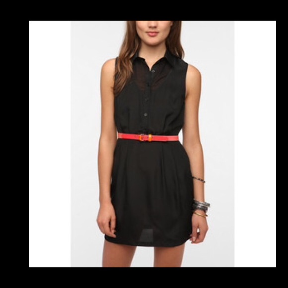 Nom De Plume by YAYA Black Shirtdress