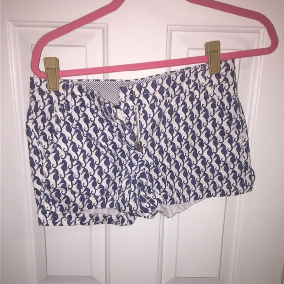 J Crew Seahorse Shorts