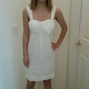 Max studio linen dress so cute