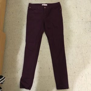 COTTON ON Maroon Skinny Jeans