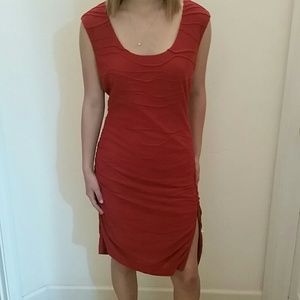 Guess dress beautiful crimson or sunset orange