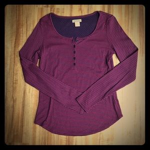 Lucky Brand Striped Henley