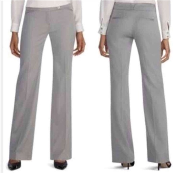 White House black market legacy bootcut grey pants