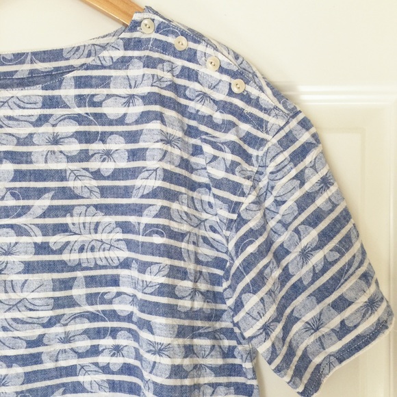 Madewell crop top by rivet & thread sz M