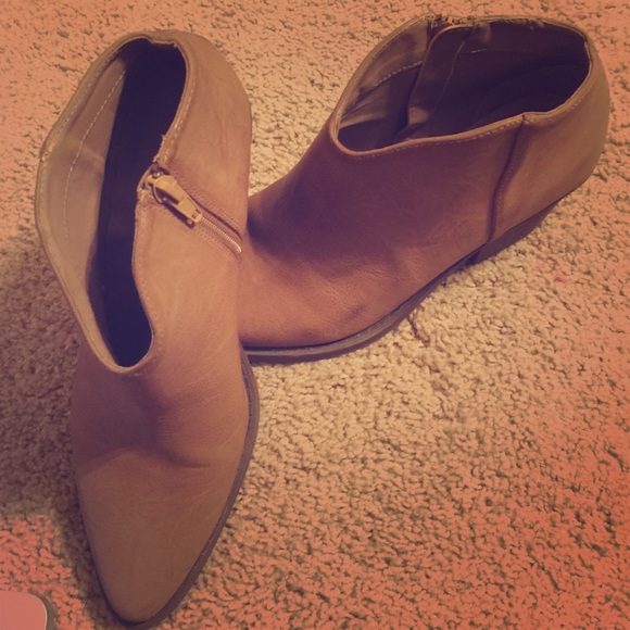 Forever 21 Ankle Cowboy Boots