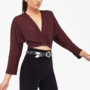 Reformation Vellum Crop Top