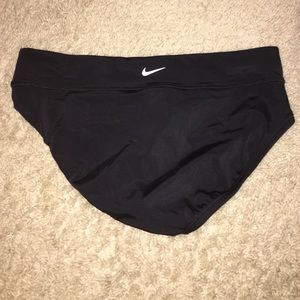 Nike women's black swim bottoms