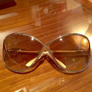 Tom Ford Miranda sunglasses, gold