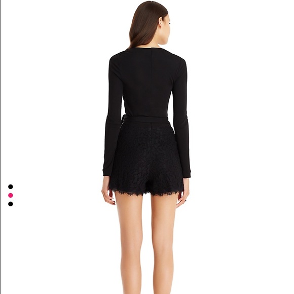 DVF Black Romper - Jersey/Lace - Picture 2 of 4