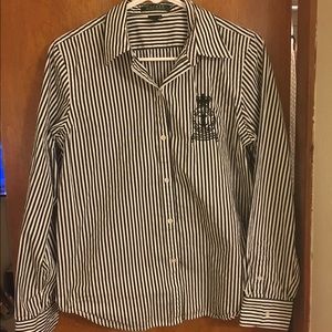 Ralph Lauren Striped Button Down Shirt