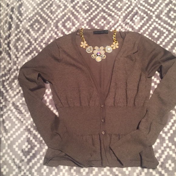 Tan cardigan from The Limited - Picture 2 of 2