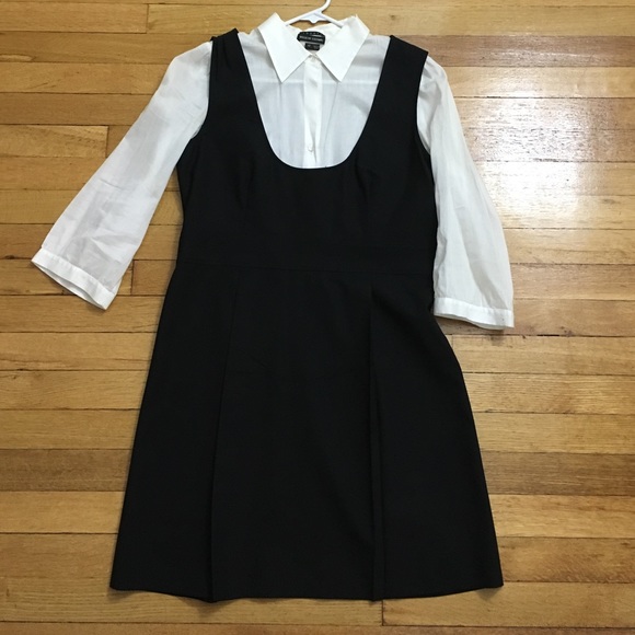 ⚡️ sale! Theory dress w attached shirt