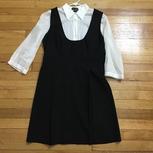 ⚡️ sale! Theory dress w attached shirt