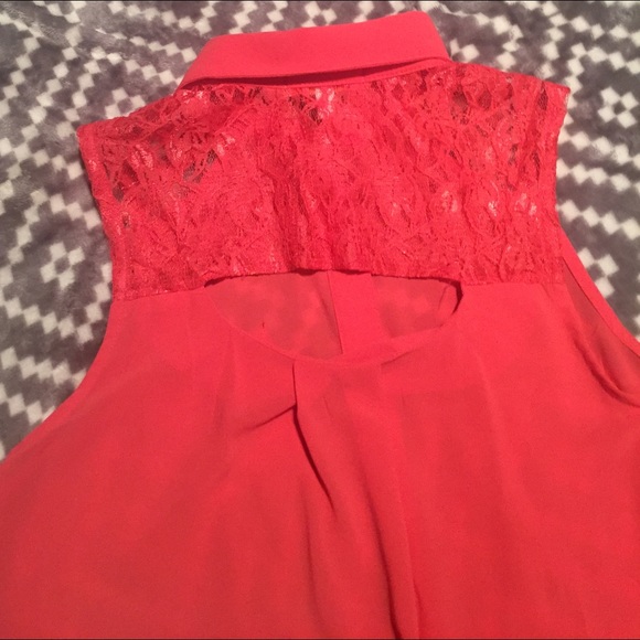 Coral tank top - Picture 2 of 2