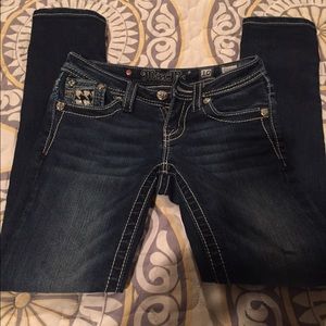 Girls size 10 Miss Me skinny jean